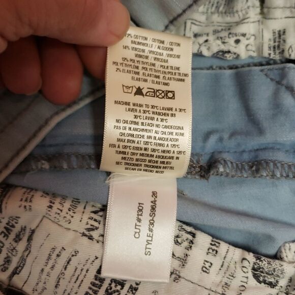 Agave Rocker The Slim Straight West Coast Luxury Jeans Sz 30/32 NWT - Picture 7 of 10